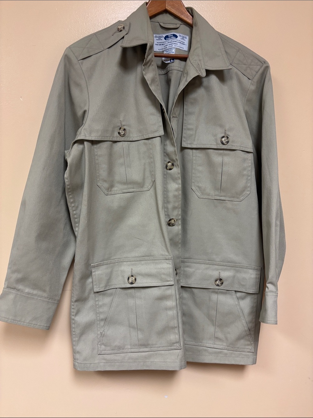 Classic Tilley  Utility Jacket in Light khaki